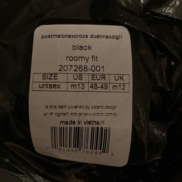 Post Malone limited edition crocs - Picture 5 of 6